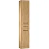 Koupelnová skříňka vysoká SLIM SL1 dub artisan Náhled obrázku produktu 1