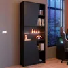 Gaming Bibliothèque 67cm avec barre de LED - noir Voir les images du produit 2