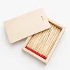 Holzkästchen mit Streichhölzern, 18 cm, zur Gravur eines Produktbild-Vorschau 2