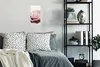 MuchoWow® Poster Die Hände halten eine rosa Pfingstrose Produktbild-Vorschau 4