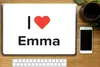 MuchoWow® Laptop Aufkleber Sticker Cover Ich liebe - Emma - Produktbild-Vorschau 2