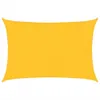 vidaXL Voile d'ombrage 160 g/m² jaune 3x4 m HDPE Voir les images du produit 5