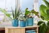 elho® Ocean Übertopf Atlantikblau Ø 14 cm aus Kunststoffen Produktbild-Vorschau 9