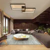 ZMH LED Deckenleuchte Wohnzimmer Deckenlampe - Schwarz 80CM Produktbild-Vorschau 2