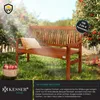 Banc de jardin KESSER® en bois, résistant aux intempéries | Voir les images du produit 4