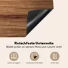 KitchenYeah® Kryt varnej dosky vzhľad dreva - hnedý, Náhľad obrázku produktu 3