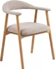 Chaise en bois « Addi » (lot de 2) beige, tissu, bois Voir les images du produit 10