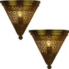 lot de 2 appliques orientales Applique murale Décoration Voir les images du produit 1