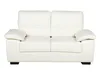 BELIANI 5-Sitzer Sofa Set Cremeweiß Kunstleder Breite Produktbild-Vorschau 7