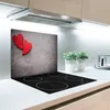 Glas Herdabdeckplatte 60x52 cm Spritzschutz Produktbild-Vorschau 3