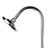 A close-up view of a chrome shower head and arm against a white background. Náhled obrázku produktu