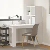 Biurko Z Półką Biały 122 X 67 X 145 Cm Materiał Podgląd zdjęcia produktu 3
