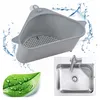 Eck-Küchenorganisator Mit Saugnapf-Abtropffläche Und Produktbild-Vorschau 1