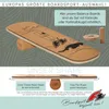 F2 Kork Balance Board Pill 80x30cm mit Korkrolle + Kork Produktbild-Vorschau 2