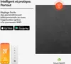 Blumfeldt radiateur infrarouge mural 350 W – IP44, WiFi & Voir les images du produit 2
