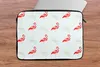 MuchoWow® Laptop Hülle 13 Zoll Flamingo - Tiere - Muster Produktbild-Vorschau 5