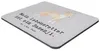 Mr. & Mrs. Panda Mouse Pad Basenji Lebensretter - Grau Produktbild-Vorschau 3
