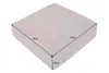 A square floor cushion with dimensions indicated. Produktbild-Vorschau