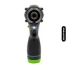A close-up, front-facing view of a cordless impact drill. Produktbild-Vorschau