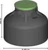 Sammelgrube 500 Liter AQUA-WASTE für Abwasser und Silage Produktbild-Vorschau 4
