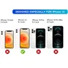 INF iPhone 12 Hülle mit Kartenhalter TPU transparent Produktbild-Vorschau 4