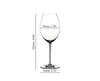 Riedel FATTO A MANO SYRAH OPALVIOLETT 1 Stück 490000V41 Voir les images du produit 2