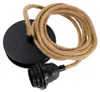 Raccord câble coton marron 250x4x4cm Voir les images du produit 1