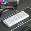 60% Gaming Tastatur kabelgebunden RGB, 61 Tasten Membran Produktbild-Vorschau 7