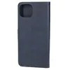 Bizon Case Pocket Flip Case für iPhone 15 Plus, Marineblau Produktbild-Vorschau 4