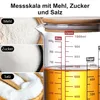 1l Glasbehälter, Messbecher aus Glas,Glaskrug mit Produktbild-Vorschau 7