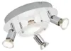 Plafoniere LED faretti 4xGU10 3000K Ø25cm 12W metallo Anteprima dell’immagine prodotto 5