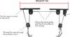 Bicycle Hoist Garage Storage Bike Lift Pulley System with Produktbild-Vorschau 7