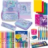 Herlitz Schulranzen Set Loop Plus Mystic Mermaid 14-teilig Produktbild-Vorschau 1