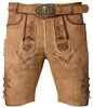 MADDOX Kurze Herren Lederhose "Hopfensee" mit Gürtel | Produktbild-Vorschau 1