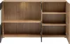 An open cabinet with shelves, showing the interior. Náhľad obrázku produktu