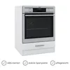 A built-in oven with a storage drawer underneath, presented against a white background. Náhľad obrázku produktu