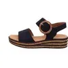 Gabor Sandalette 550.36, Rauleder, Blau, Damen Produktbild-Vorschau 45