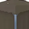vidaXL Paviljoen met gordijnen en LED-lichtketting, 4x3 Productafbeelding-voorbeeld 9