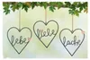 Gilde Hänger, Herz, "Lebe Liebe Lache", Schriftzug, Holz, Produktbild-Vorschau 2