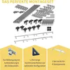Solar Halterung Ziegeldach Montageset mit Klemmen Schwarz Produktbild-Vorschau 10