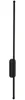 APT ZD134A LED-Wandleuchte 6000 K, 60 cm, schwarz Produktbild-Vorschau 2