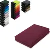 Jersey Spannbettlaken Doppelpack 120 x 200 cm Bordeaux Produktbild-Vorschau 1