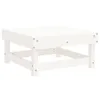 vidaXL 8-tlg. Garten-Lounge-Set Weiß Massivholz Kiefer Produktbild-Vorschau 6