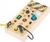 MONTESSORI Tavola sensoriale di legno per la manipolazione Anteprima dell’immagine prodotto 2