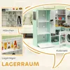 AIYAPLAY Kinderküche zum Spielen, Küchenset, Tafel, Produktbild-Vorschau 8
