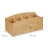 organizér na stůl relaxdays bamboo 4 přihrádky Náhled obrázku produktu 2