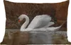 MuchoWow® Outdoor Kissen - Schwan - Wasser - Tiere - Vogel Produktbild-Vorschau 1
