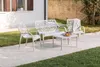 Set da giardino con divanetto a due posti, 2 poltrone e Anteprima dell’immagine prodotto 2