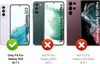 Collage showing different Samsung Galaxy phone models with compatibility indicators. Produktbild-Vorschau