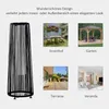 Outsunny Solarlampe, Rattan Solarleuchte LED Gartenleuchte Produktbild-Vorschau 7